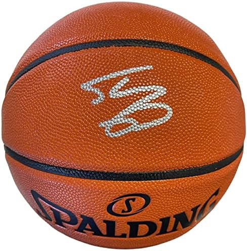 Хибриден баскетбол с автограф Шакила о ' Нийл и Сполдинга (PSA) - Баскетболни топки с автографи