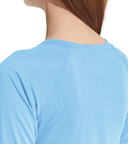 Женска тениска CQR UPF 50 + С дълъг Ръкав За защита От ултравиолетови лъчи и Слънцето, Хладни и Сухи Спортни Ризи За Разходки На Открито
