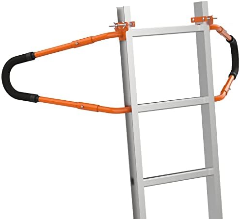 Упорити скоби за стълба стабилизатор с Поролоновыми первази и устройство за защита от раздробяване, 1 Чифт, Оранжево