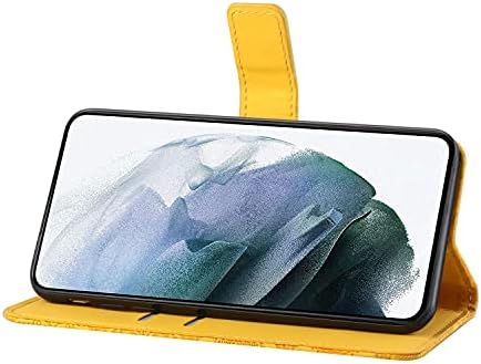 Asdsinfor Samsung Galaxy A14 5G Чанта-портфейл с Държач за кредитни карти, Поставка, устойчив на удари Флип, Магнитна Защита, Мъжки,