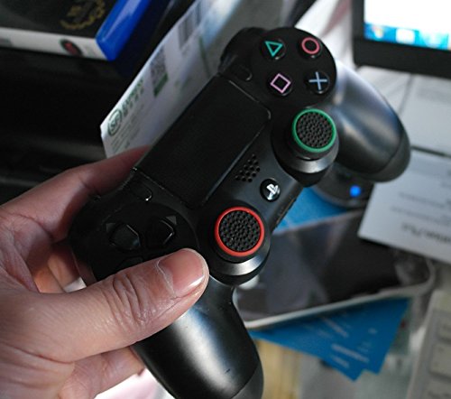 Слот град® Дръжки за палеца Джойстик за Джойстик Капачка за PS4 PS3 PS2 Xbox 360 Xbox one 4 Чифта