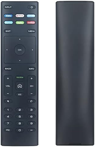 XRT136 Замененный дистанционно управление, годни за Smart TV, Vizio UHD Quantum SmartCast TV HDR D32F-G1/D32f-G4 V655-G9 V405-G9 M706-G3