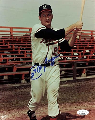 Ел Лопес (Брейвз), подписано на снимка с размер 8x10 - JSA NN59930 - Снимки на MLB с автограф