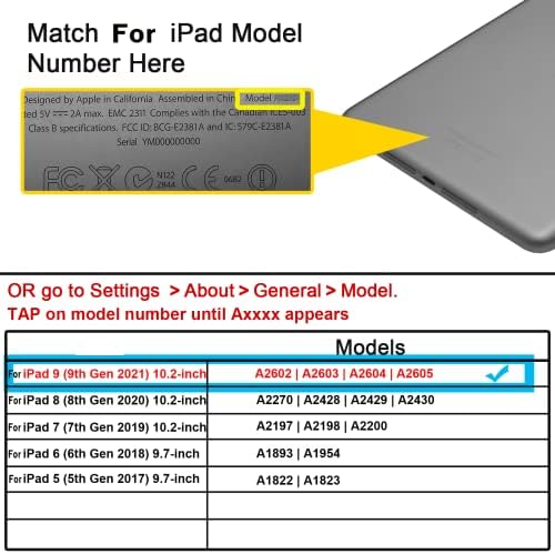 Комплект за ремонт на дигитайзер сензорен екран ARUISIFX за iPad 9 9th Генерал 10.2 2021 A2602 A2603 A2604 A2605 Смяна на предно стъкло