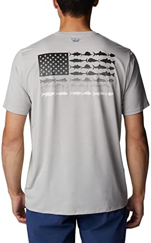 Мъжки t-shirt Columbia PFG Fish Flag Tech Ss Tee