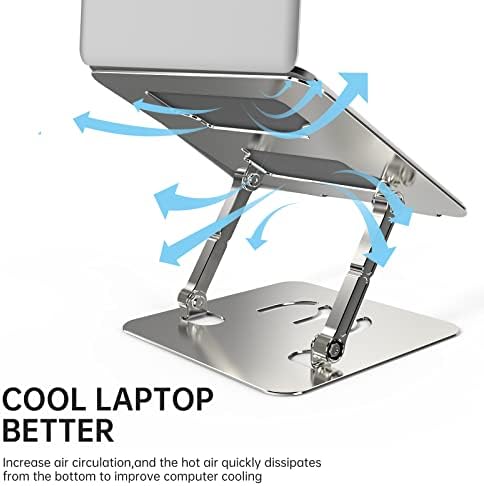 Поставка за лаптоп VAJUN, Нова поставка за лаптоп 2023 година на издаване, ергономична поставка за лаптоп с регулираща се на височина,