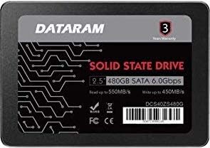 Твърд диск Dataram 480GB 2.5 SSD, който е Съвместим с HP PROBOOK 640 G2