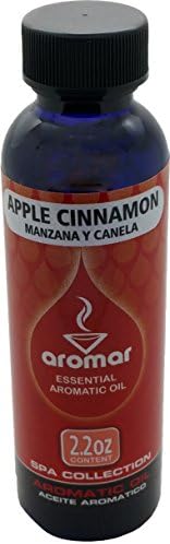 Етерично ароматно масло Aromar за ароматерапия, Spa Collection Apple Cinnamon Frangance 2,2 грама Произведено в САЩ