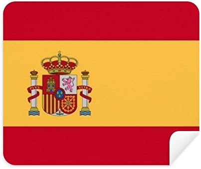 Испания Национален Флаг Европейска Държава Плат За Почистване на Екрана за Пречистване на 2 елемента Замшевой Тъкан