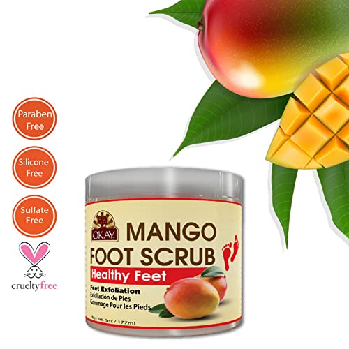 Пилинг За крака с Натурално масло от манго, 6 унции