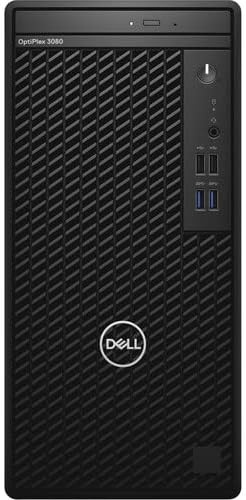 Настолен компютър Dell OptiPlex 3080 Mini-Tower – Intel Core i7-10700, 32 GB оперативна памет, 1 TB NVMe SSD, монитор с поддръжка на