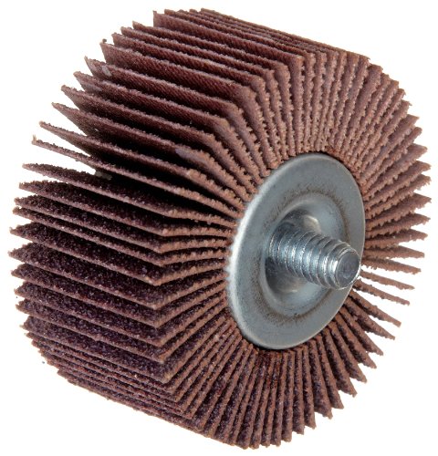 Високоефективен Быстросменный Абразивен диск Merit Mini Grind-O-Flex с панти капак, на Резба джолан, Керамични алуминиев оксид, диаметър
