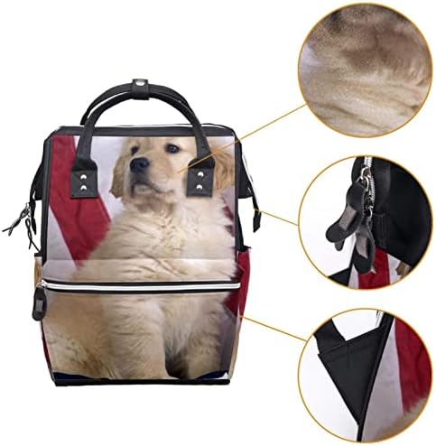Пътен Раница GUEROTKR, Чанта За Памперси, Рюкзачные Чанти За Памперси, фигура кучета в деня на независимостта