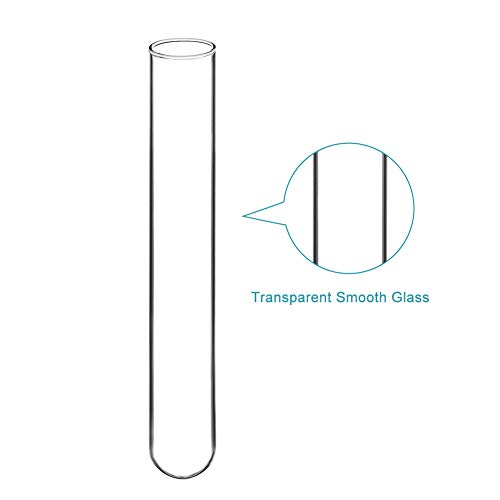 Епруветки borosilicate стъкло StonyLab с кръгло дъно, диаметър 20 мм x дължина 150 мм (опаковка от 20 броя)