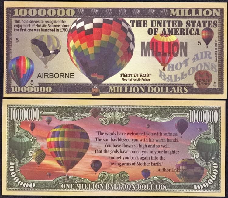 Аниме Източник на Полет с балон във въздуха Айде Новост Милион Банкноти - Много от 25