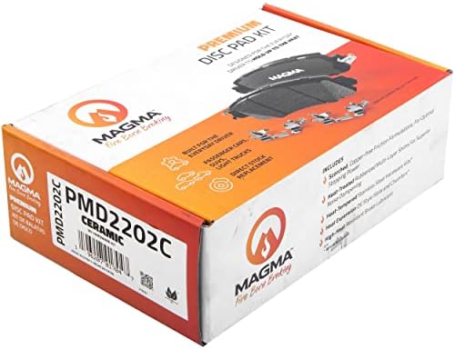 Керамични накладки МАГМАТА Premium PMD2202C, Задни