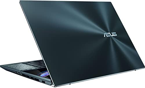 Лаптоп ASUS Zenbook Pro Duo 15 OLED за дома и бизнеса (Intel i9-12900H 14-ядрени, 32 GB оперативна памет LPDDR5 4800 Mhz, 2 TB PCIe SSD,