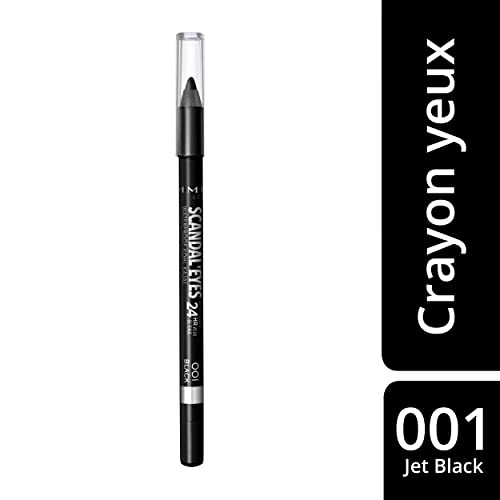 Очна линия Rimmel Soft Kohl Kajal, черно jet black, 0,04 грама