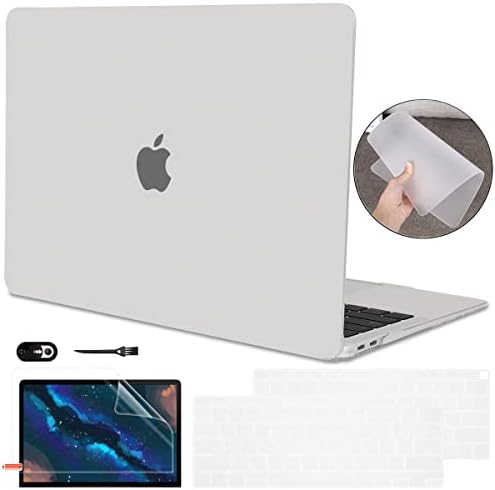 LCMOCICO за MacBook Air 13 инча 2020 2021 Калъф M1 A2337 A2179 A1932 2018 2019, Леки и ултра тънък калъф за преносим компютър Mac Air