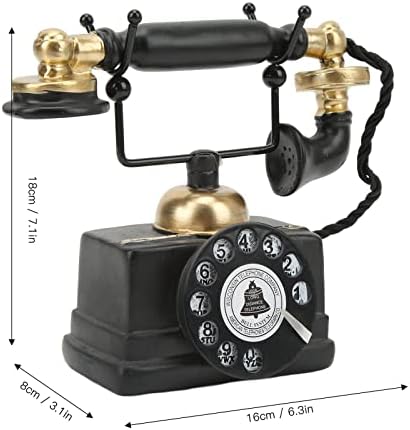 Украса модел телефон SALUTUYA, Мека Антични Модел на Телефона, за кафе, за да се Учат