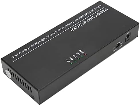 Оптичен Комутатор, led Ethernet Комутатор Tx1310nm 8-Port мрежа 10/100 Mbps (штепсельная щепсел САЩ)