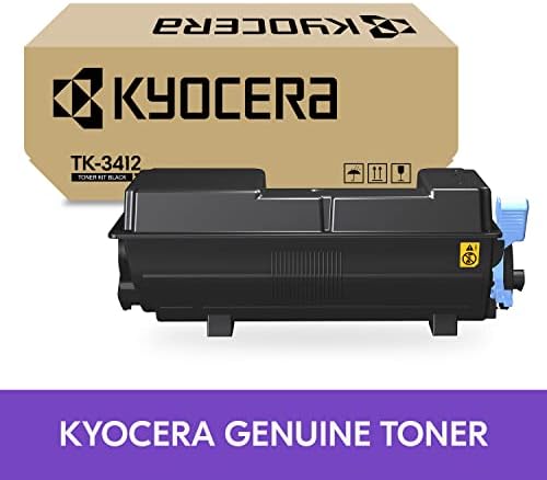 Kyocera TK-3412 Черен Тонер касета за ECOSYS PA5000x, истински (1T0C0X0US0)
