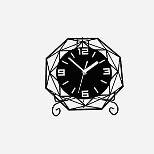 n/a Настолни Часовници Дизайн Настолни Часовници за Декорация на Дома Хол Занаяти Подарък (Размер: 28 см)