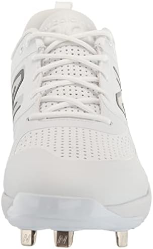 Мъжка бейзболна обувки New Balance Fresh Foam X 3000 V6 от метал, Бял / Castlerock, 10,5