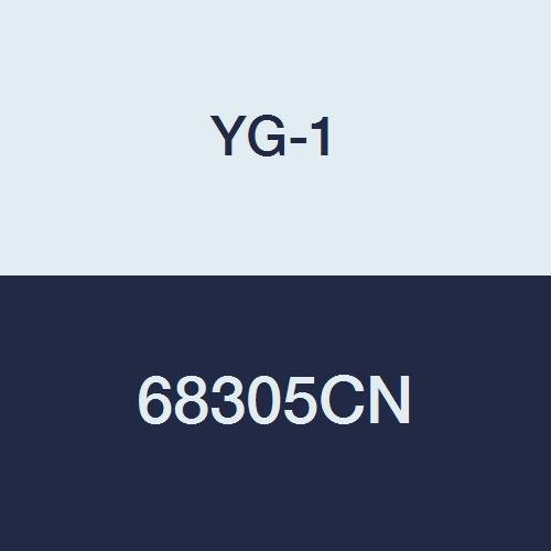 Бележка слот за груба обработка на YG-1 68305CN 3/8 HSSCo8, С множество Канали, Нормална дължина, Груба стъпка, Топка на върха, Калай