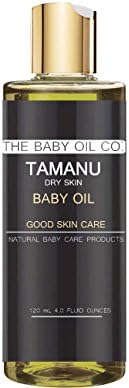 Компания Детско масло. Бебешко олио за суха кожа Tamanu, (Естествена Грижа за Нежна кожа) Новородено + Дете