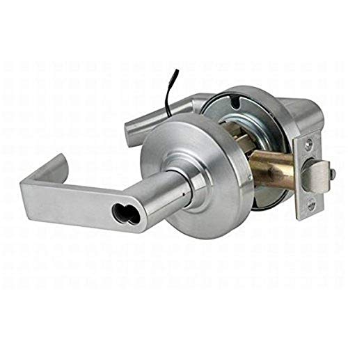 Цилиндрична ключалка Schlage Commercial ND80BDELRHO626 серия ND Grade 1, Електрическа брава за склада (аварийна), конструкция на лоста