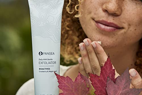 Pangea Organics - Натурална червена боровинка + Кленов лист Ежедневно Нежно отшелушивающее средство AHA | Веганское, нетоксичное, екологично