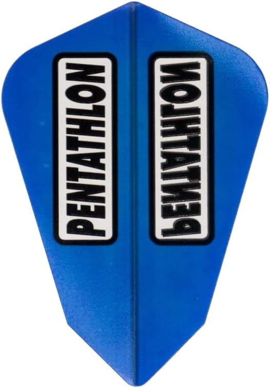 АМЕРИКАНСКИ дартс за петобой Blue Fantail за хвърляне стреличка - 3 Комплекта (9 елиминации) - 100 Микро Ex-Труден