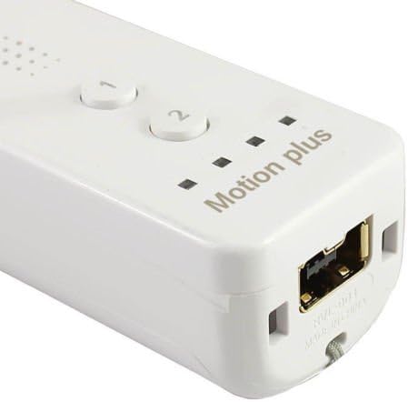 YORKING™ Нов Вграден дистанционно управление Motion Plus 2в1 и Nunchuck контролер за Wii на Nintendo, Wii U и Wii Mini със силикон корпус