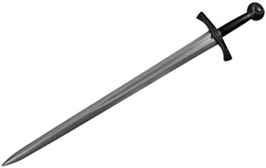 Hero's Edge G-JS101 Поролоновый меч Ескалибур, 28 инча сребрист цвят