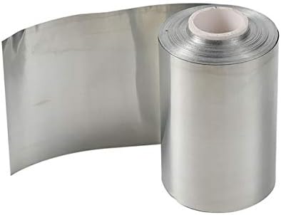 LEISHENT цинковая фолио, с висока степен на чистота от чист цинк Zn Има табела метално фолио 0,07x100x1000 мм
