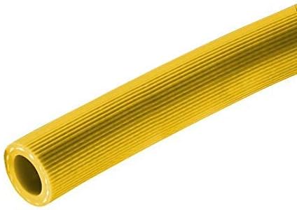 Маркуч за пръскане PVC Kuriyama Kuri Tec серия K4131, подсилени, 600 паунда на квадратен инч, дължина 400 'x диаметър 3/8, жълто (опаковка