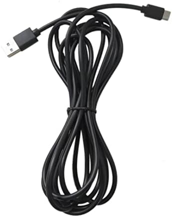 MEILIANJIA 10 ФУТА Здрав Кабел за зареждане USB-C кабел за зареждане Кабел на Зарядно Устройство Кабел с Щепсел за Контролери на Playstation