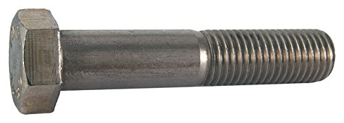 M6-Винт болтове с шестоъгълни глави 1,00 x 55 мм, от неръждаема стомана 316 (Количество: 100 бр.) с частична резба, Голяма резба, Размер