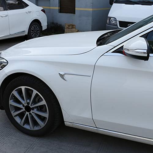CHEYA 2 елемента ABS Въглеродни Влакна Стил на Колата Странично Крило Завърши Аксесоари за Mercedes Benz E Class W213 C-Class W205 Ремонт