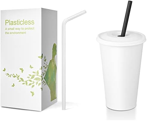 За еднократна употреба Хартиени Чаши с Хартиени корици и Компостируемыми Соломинками на на Растителна основа, Екологично чисти Гъвкави