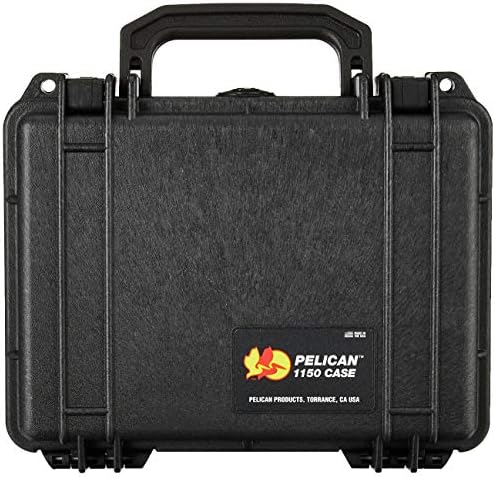Pelican Products 1150-000-110 Калъф за фотоапарат Pelican 1150 С поролоном (черен)