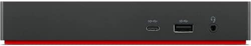 Универсална докинг станция Lenovo ThinkPad USB-C (40AY0090) + Кабел DAVEE HDMI + Кабел DAVEE DisplayPort + Стартов комплект
