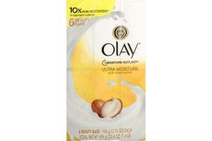 Olay, Ультраувлажняющее Козметични сапуни, 3,75 унция (опаковка от 6 броя)