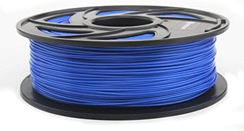 Материали за 3D печат HSHA Blue PLA Нишка на спиралата 1,75 мм 1 кг Точност +/- 0,03 mm Консумативи за 3D-принтер на принтера (Цвят: