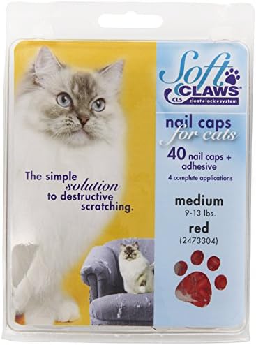 Меки нокти за котки - CLS (Система за определяне на шипове), Размерът на Средната Червен Цвят