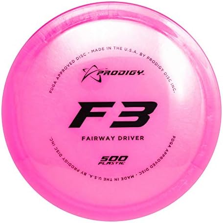 Диск за голф Prodigy Disc 500 серия F3 Fairway Driver Disc Golf [Цветове могат да се различават]