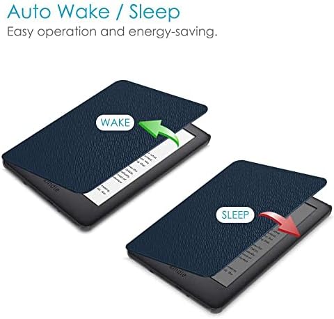 Калъф за Kindle 10-то поколение 2019 г. съобщение (номер на модела J9G29R) - Тънък Защитен калъф за автоматично събуждане / сън за Kindle