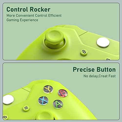 Безжичен контролер fuxinya Гейм контролер за КОМПЮТЪР, съвместим с Xbox Series X/ S/Xbox One/Xbox One S/ One X/ Windows 7/8/10/11 (Електрическа