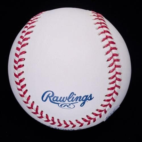 Кен Гриффи-младши Подписа споразумение OML Baseball JSA COA с Автограф AC57083 - Бейзболни топки с автографи